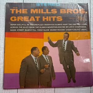 Vintage 1972 The Mills Bros. Great Hits Vinyl Album